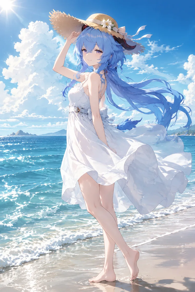 甘雨 · 夏日海边