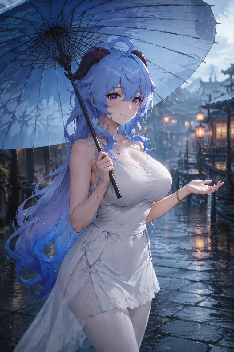 甘雨 · 雨巷